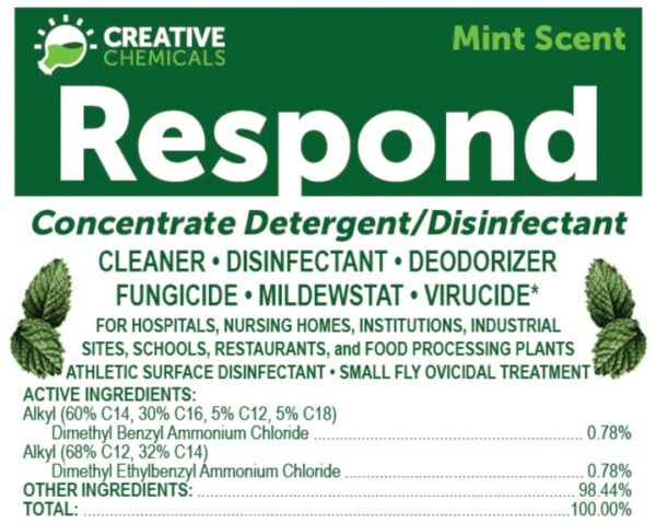 RESPOND 1:32 DISINFECTANT CLEANER