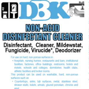 :3DBK NON-ACID DISINFECTANT CLEANER