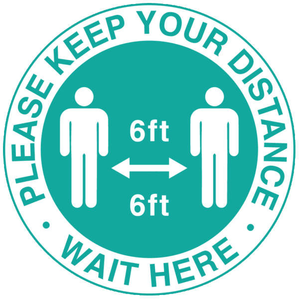Social Distancing Signage