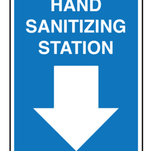 Hand Sanitizer Station Signage