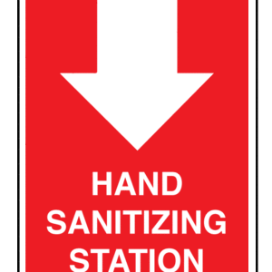 Hand Sanitizer Station Signage
